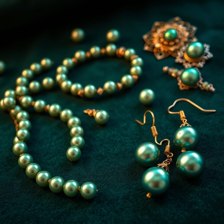 From Ocean Depths to Runway Lights: The Rising Stardom of Green Pearl Jewelry in Contemporary Design