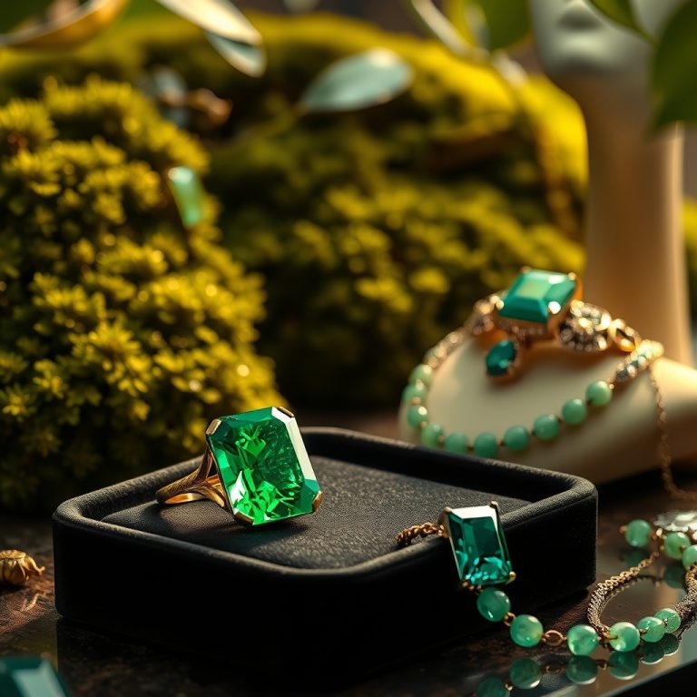 The Allure of Green Gemstones: Elevating Your Jewelry Collection with Nature’s Hues