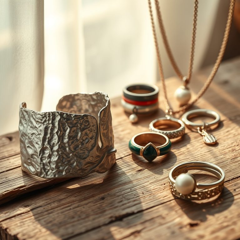 The Whispering Metals: How Textured and Mixed-Media Jewelry Captures the Soul of Modern Elegance