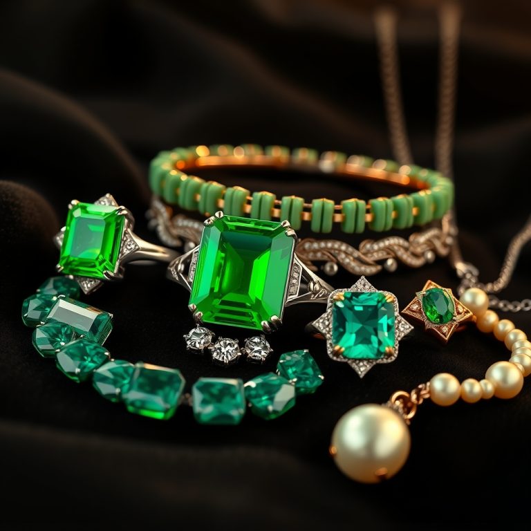 Verdant Elegance: How Green Jewelry Transforms Everyday Style into Timeless Sophistication