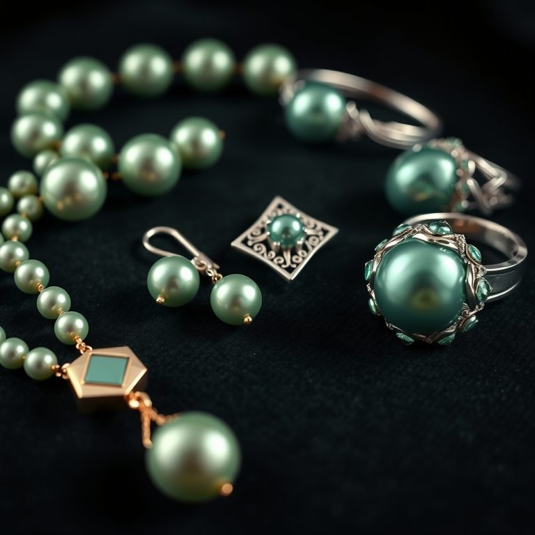 Emerald Tides: The Unspoken Elegance of Green Pearl Jewelry in Everyday Luxury