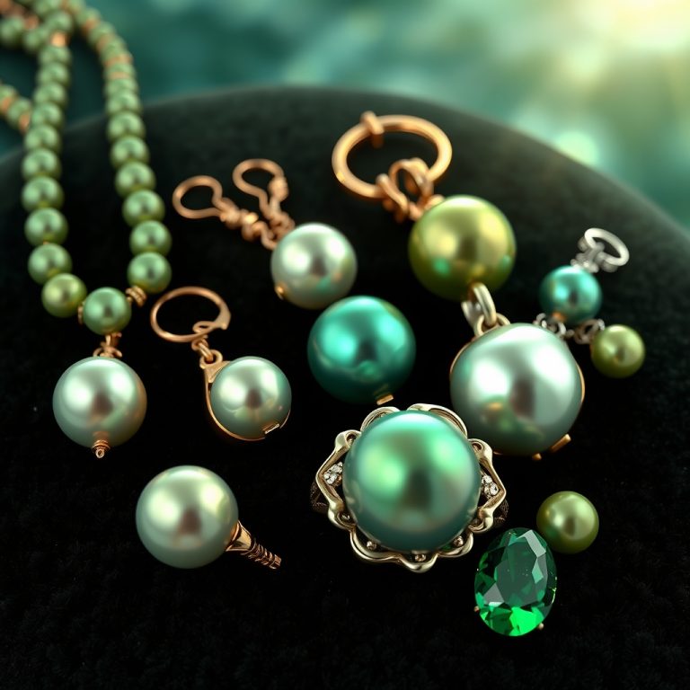 The Enigmatic Glow: How Green Pearls Are Capturing the Imagination of Jewelry Connoisseurs Worldwide
