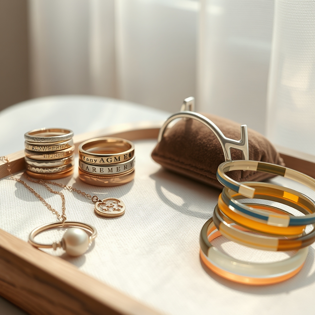 The Ethereal Fusion: How Mixed Metal Jewelry and Textured Rings Are Crafting a New Language of Style