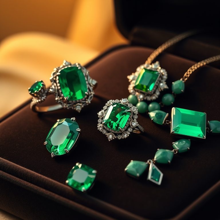 The Luminous Legacy: How Vintage Green Gemstone Jewelry Tells a Story of Time and Elegance