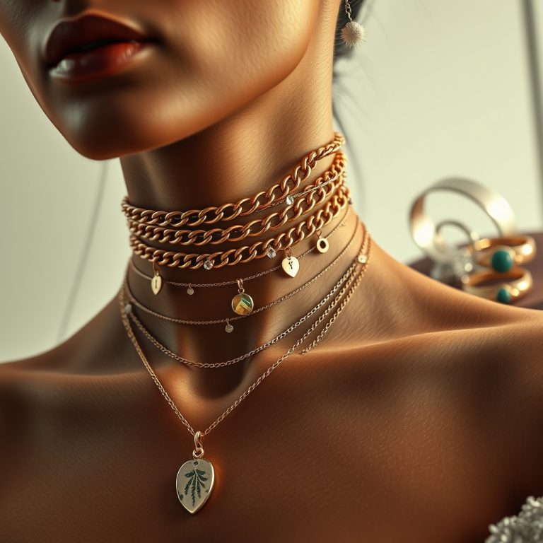 The Lush Layers of Modern Adornment: How Chunky Chain Chokers and Layered Pendant Necklaces Are Crafting a New Aesthetic
