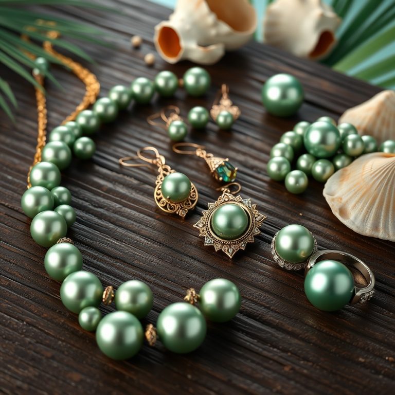 The Secret Language of Green Pearls: Symbolism, Rarity, and the Art of Wearing Nature’s Verdant Gems